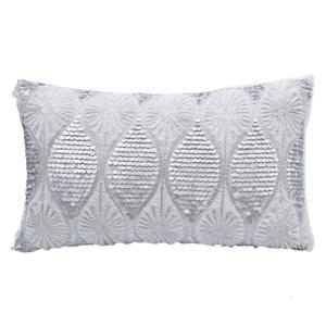 Phong cách Faux thỏ lông thú vỏ bọc đệm gối bìa với opulents Sequins thêu cho refineds bầu không khí nhà