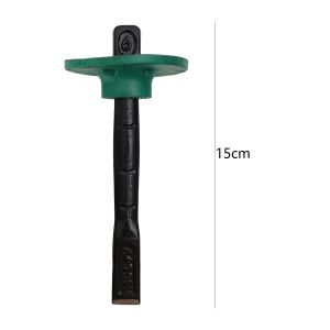 Chrome Vanadium Steel Flat Chisel Concrete Tool Chisel Head with Detachable Cap Cement Stone Splitter Masonry Chisel Flat Shovel