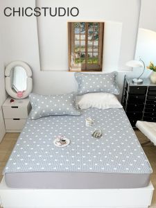 💥(FREESHIP MAX) Chiếu Cao Su Non Bọc Chun 6D CHIC STUDIO Chính Hãng Chiếu Điều Hòa tencel Siêu Mát