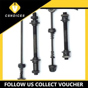 [Csndices] Bicycle Quick Release + Front Rear Axle Release Rod Front And Rear Bearing Road Bike Rear Axle Modification Accessories