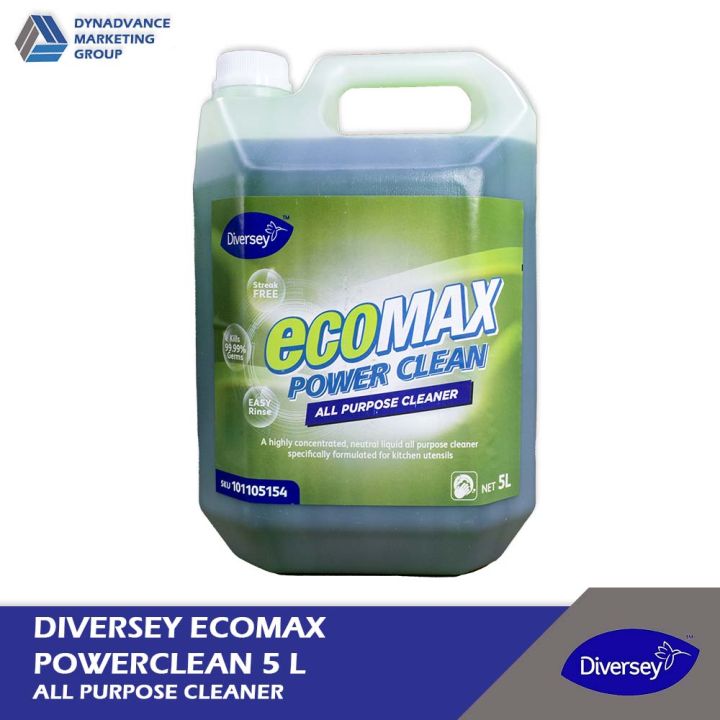 Diversey Ecomax Power Clean 5L All Purpose Cleaner | Lazada PH