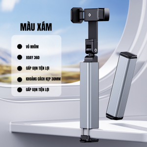 Giá Đỡ Điện Thoại Du Lịch E02 Chất Kiệu Hợp Kim Nhôm Cao Cấp Siêu Nhỏ Gọn Kẹp Bất Cứ Đâu Giá Đỡ Thông Minh (J.A SHOP)