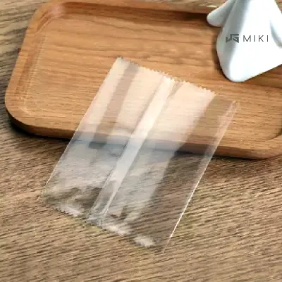100 pcs Clear Transparent Candy Cookie biscuit Packaging Pouch OPP Plastic Pocket sealable bag Biskut seal beg kecil