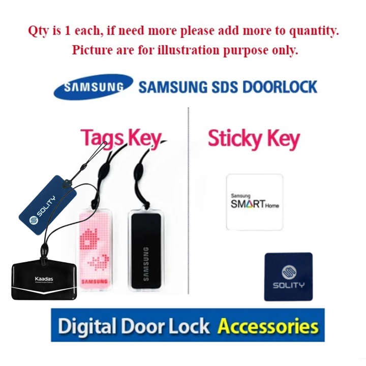 Digital Door Lock RFID Access Card / RFID Sticker / RFID Key tag