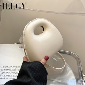 IELGY xách tay túi tròn nhỏ phụ nữ thời trang theo xu hướng đi lại túi đưa thư đeo vai