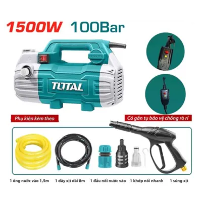 1500W Máy xịt rửa xe Total TGT112362 (NEW MODEL)