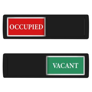PL BO Vacant In Use Sign Occupied Vacant Door Signs Privacy for Home and Office