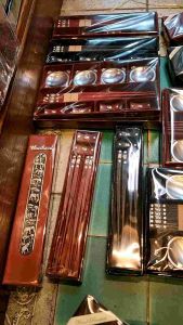 ตะเกียบ เซตตะเกียบ กล่องตะเกียบไม้