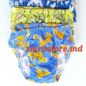 5 Pcs Celana Dalam Anak laki-Laki Bahan Libby/Velvet/Babydoll/Katun Motif Lucu 1-6 Tahun