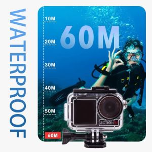 For DJI Osmo Action 5Pro/4/3 Accessories 60M Diving Waterproof Case