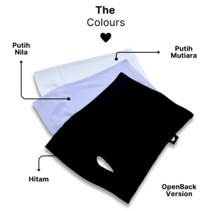 Inner Alisha ( Kids ) Inner Budak Sekolah Tak Sakit Telinga Original TudungSiComel