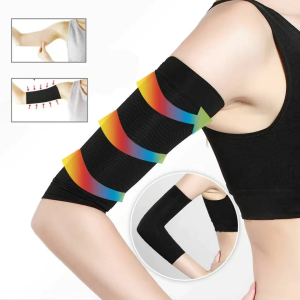 1Pair Shaping Compression Yoga Arm Sleeves Arm Stretch Sleeves Elbow Sleeves Compression Ice Sleeves