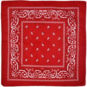 Fashion Cotton Bandana Scarf For Women Girls Kids Punk Square Bandanas Headwear Printed Head Scarf Headband Hair Accessories