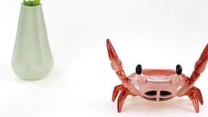 Creative Crab Wireless Bluetooth Speaker with Mobile Phone Holder Stereo Sound Outdoor Subwoofer Portable Speakers