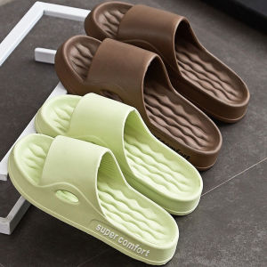 🔥Nadines🔥รองเท้าแตะเรียบง่ายสำหรับผู้ชายและผู้หญิง รองเท้าแตะส้นแบนระบายอากาศสไตล์ใหม่ พื้นรองเท้านุ่ม กันลื่น สวมใส่สบาย ราคาส่ง