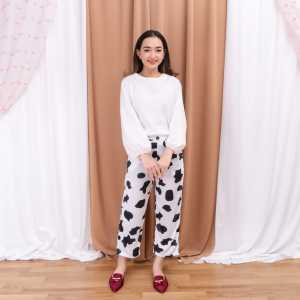 AYDA - KULOT ZEBRA /CELANA KULOT WANITA / KULOT MOTIF ZEBRA