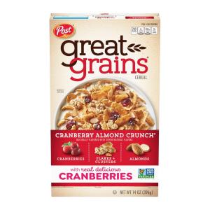 Post Great Grains Cranberry Almond Crunch Cereal
