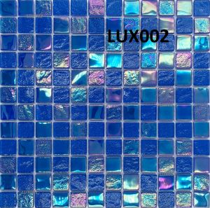 Gạch mosaic LUX thủy tinh cao cấp G7LUX002 ốp lát bể bơi bể sục đài phun nước. phòng bếp phòng khách khách sạn bền màu dễ thi công độ bền cao giá rẻ dễ vệ sinh