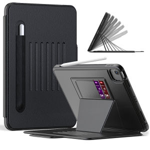 Heavy Duty Armor Shockproof Cover for iPad Magnetic Stand & Auto Sleep/Wake