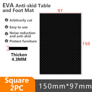 Non-slip Table and Chair Mat Self-adhesive Anti-wear Mute Protection EVA Floor Mat Toilet Lid Door Anti-collision Cushion