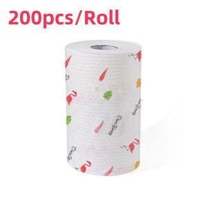 200 Rolls Disposable Kitchen Tissue Paper Clean Hand Towels Kitchen Oil Absorbent Paper Towels