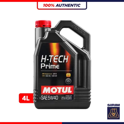 MOTUL H-TECH PRIME 5W40 SP Fully Synthetic Engine Oil (4L) SIRIM