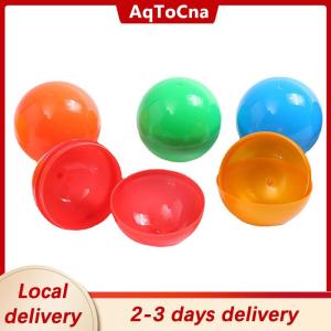 [COD] AqToCna Ship within 24 hours 50Pcs Mini 32MM Clear Transparency Plastic  Toy Surprise Ball Tiny Container Making Things Model Gashapon toy
