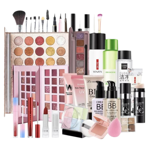 MEGA SALE---Premium Beauty Makeup Kit/Set-Assorted - Full Face & Body Blushes Eyeshadows Lipsticks Concealer Foundation Creamy Finish.