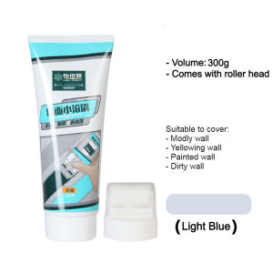 100g / 300g Wall Touch Up Paint Repair Roller Paint Brush Latex Paint Patching Wall Roller Paste Graffiti Cover Wall Berus Baiki Senang Cat Dinding TouchUp Ramadhan Hari Raya Christmas 2023 Wall Deco