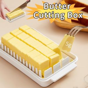Butter Cheese Cutting Food Contact Materials Multi-function Storage Box for Fruits and Vegetables