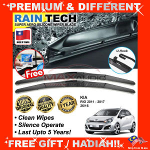 Taiwan Silicone Wiper KIA RIO 2011-2017 (26/16) RAIN-TECH RAZOR HYBRID Aerodynamic Car Wiper