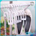 Baete 10pcs Shoes Drying Racks Multi-purpose Hanger Space Saving Slipper Double Hooks Supermarket Shelf. 