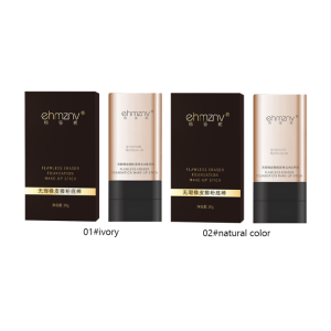 Double-Ended Foundation Stick All-day Makeup Flawless Full Coverage Eraser Waterproof Long Lasting Oil-Control Lightweight Foundation