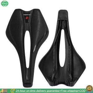 [New] Light Weight Bike Saddle Waterproof Comfortable Seat Cushion Carbon Fiber Bicycle Seat for Road Mountain Bikes
