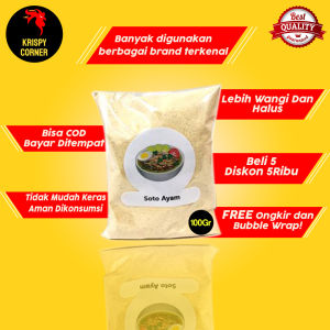 BUMBU TABUR SOTO AYAM 500GR / BUBUK TABUR ANEKA RASA SOTO AYAM / TEPUNG TABUR SOTO AYAM 500 GRAM JT126 - Rasa Asin Gurih Soto Ayam - Untuk Keripik, Cemilan, dan Gorengan (Siap Saji)