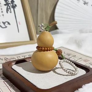 Natural Gourd Handcraft New Hand-twisted Portable Handcraft Handheld Ornament Bag Pendant Craft