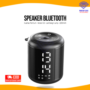 [COD] BLUETOOTH SPEAKER X7S WITH LED WIRELESS ALARM / FM RADIO