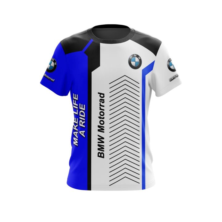 NEW BMW Racing Blue Riding Shirt Full Sublimation | Lazada PH