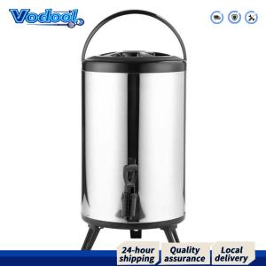 Reliable Stainless Steel Gravity Water Dispenser 6L 8L with Faucet Insulated Drink Dispenser for Home and Office