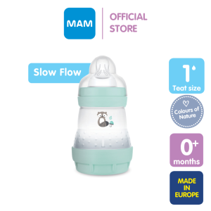 MAM Easy Start Anti Colic Bottle (160ml) with Slow Flow Silicone Teat