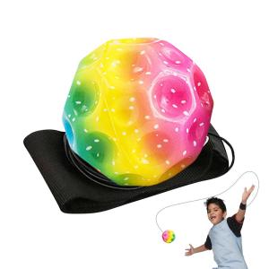 Return Balls With Wrist Strap Wrist Rebound Ball On A String Sports Wrist Ball For Children Kids Return Ball Fun Single Player