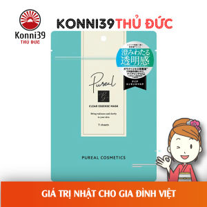 TÚI 7 MIẾNG MẶT NẠ TINH CHẤT DƯỠNG DA CẤP ẨM & TRẺ HÓA DA PUREAL