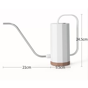 1200ML园艺S型洒水壶 Vintage Long Mouth Watering Kettle Home & Gardening Tools Antique Polygonal Style Kettle 浇水 浇水壶