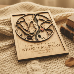 Personalized Newlywed Gift | Custom Wedding Shower Gift for Couple | 1st Anniversary Gift for Wife & Husband | Bridal Keepsake