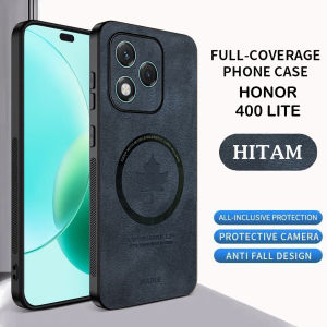 Case Maple Magnetic For Honor 400 Lite Softcase Leather Magsafe Hoha acc
