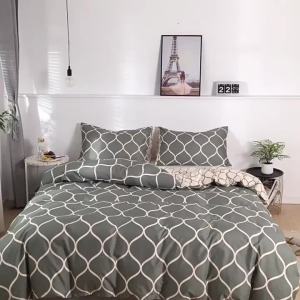 Cross-Border Supply wish Active printed three-piece bedding set in European and American dark style with animal leopard pattern popular online