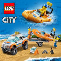 (BrickBang) 60012 LEGO City Coast Guard 4x4 & Diving Boat. 