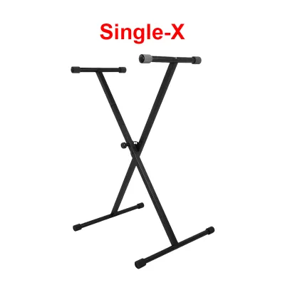 Keyboard Piano Stand (SINGLE X / DOUBLE X) 54 61 73 88 Keys Digital Keyboards Music Instrument | Kids Adult Murah