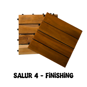 Decking Tile Jati - Decking Tile Paket Bundling 20pcs/Lantai kayu