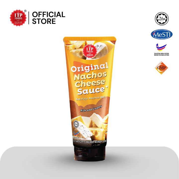 ITP Squeeze Tube Cheese Sauce 200g
